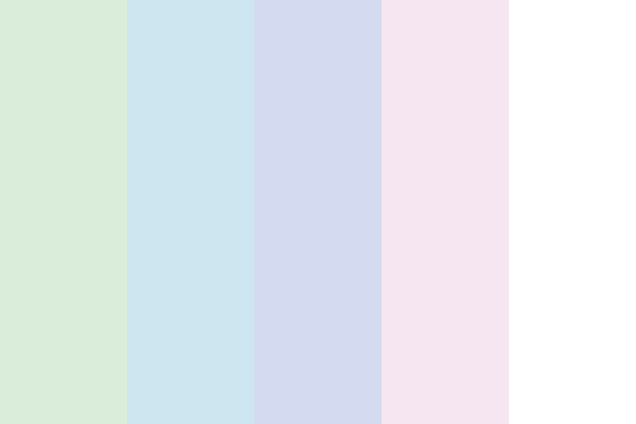 Pastel Dream Girl Color Palette
