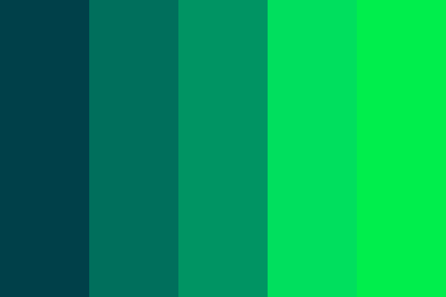Emerald Green Color Palette
