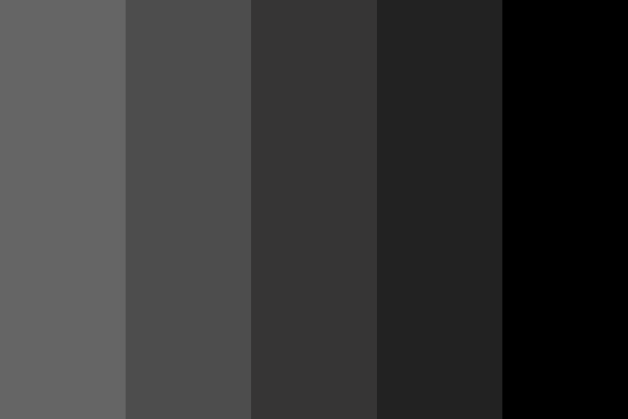 black color palette from image