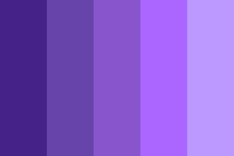 Mono purple Color Palette
