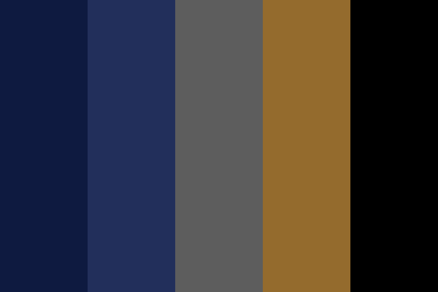 Ravenclaw color palette