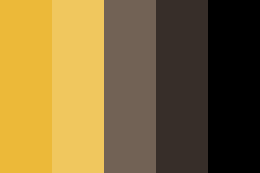 Hufflepuff color palette