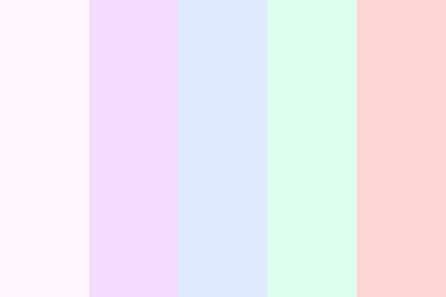 Pastelicious color palette