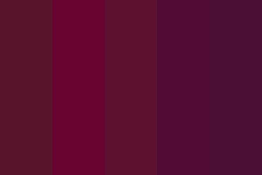 BloodWine color palette