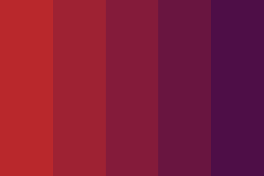 Wine Red Color Palette