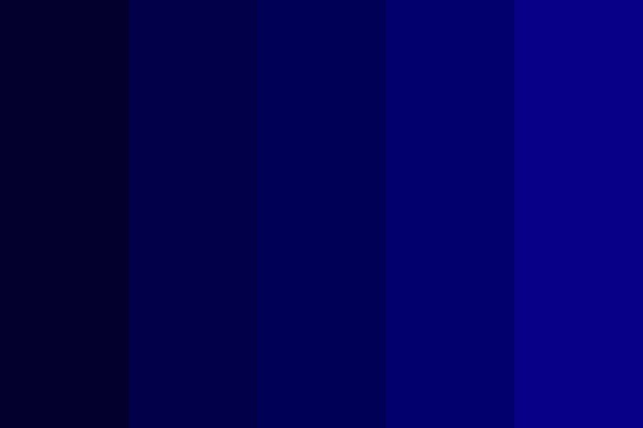 Dark Blue Color Palette