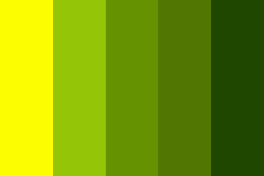 yellowish green color