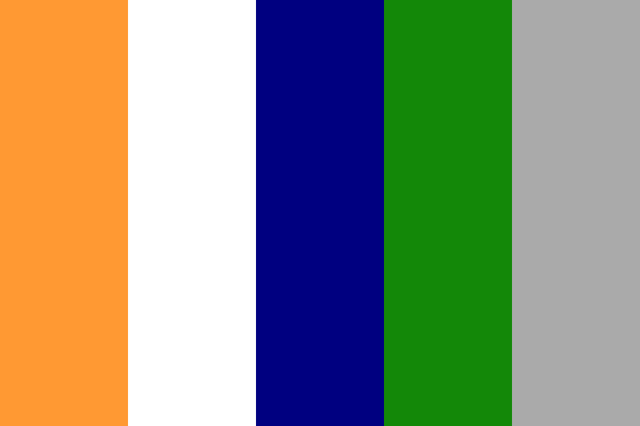 Flag color palette