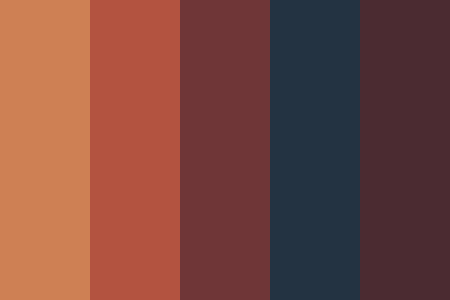 Bloody Moon color palette