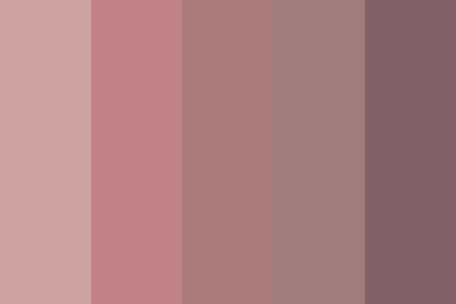 Dusty Rose Pink Color Palette