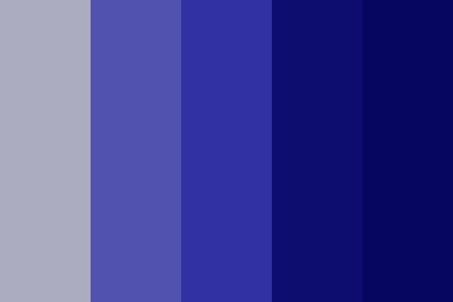 Moonlight Blue Color Palette