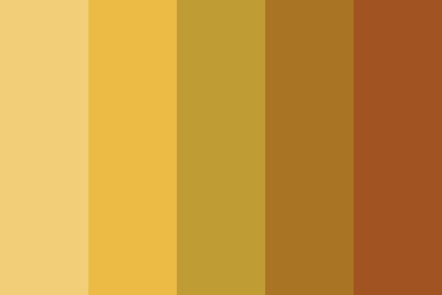 Gold Color Palette