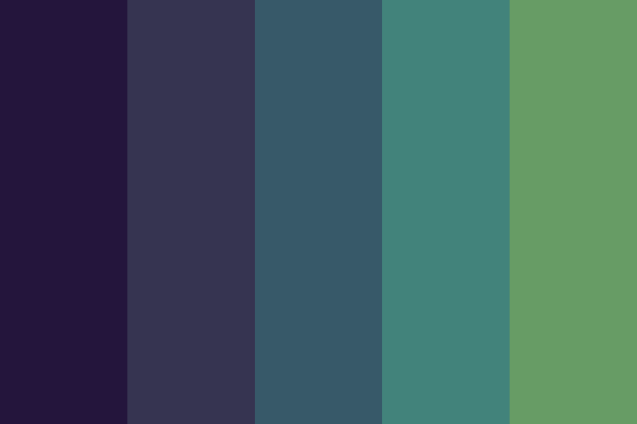 Deep Sea Seaweed color palette