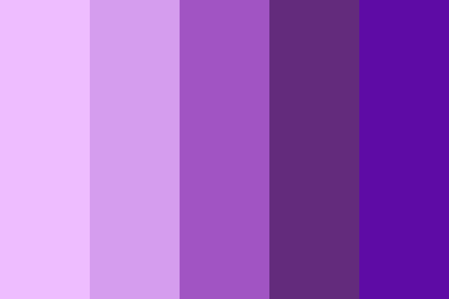 Heart Purple Love Color Palette