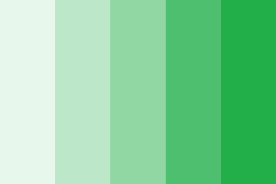 Canva Green Color Palette