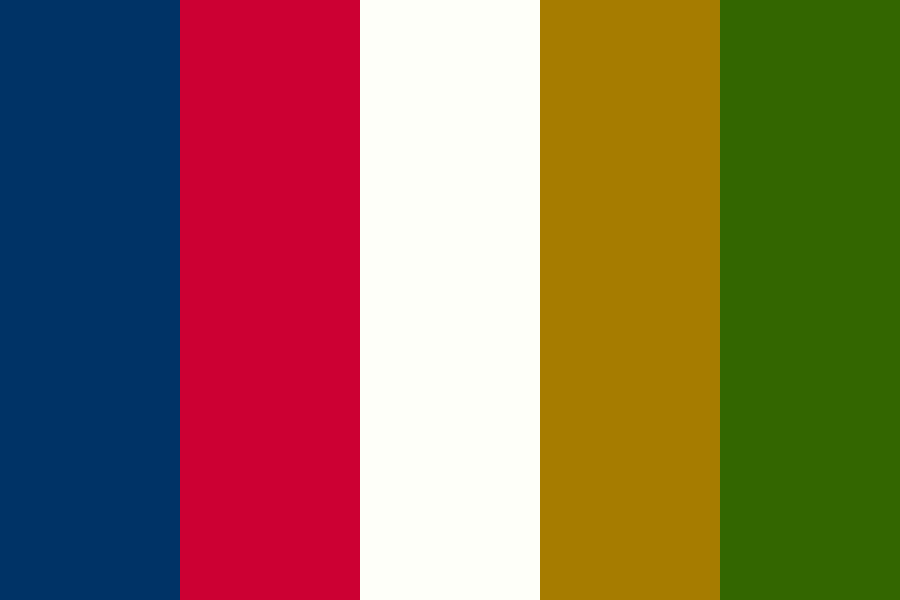 Vintage Patriotic color palette