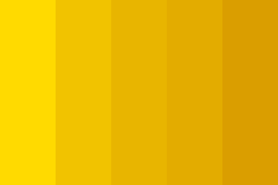 Golden Ratio palette by math color palette