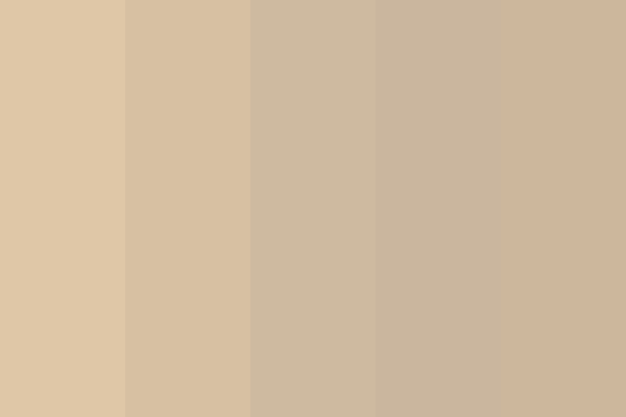 Pastel Brown Color Palette
