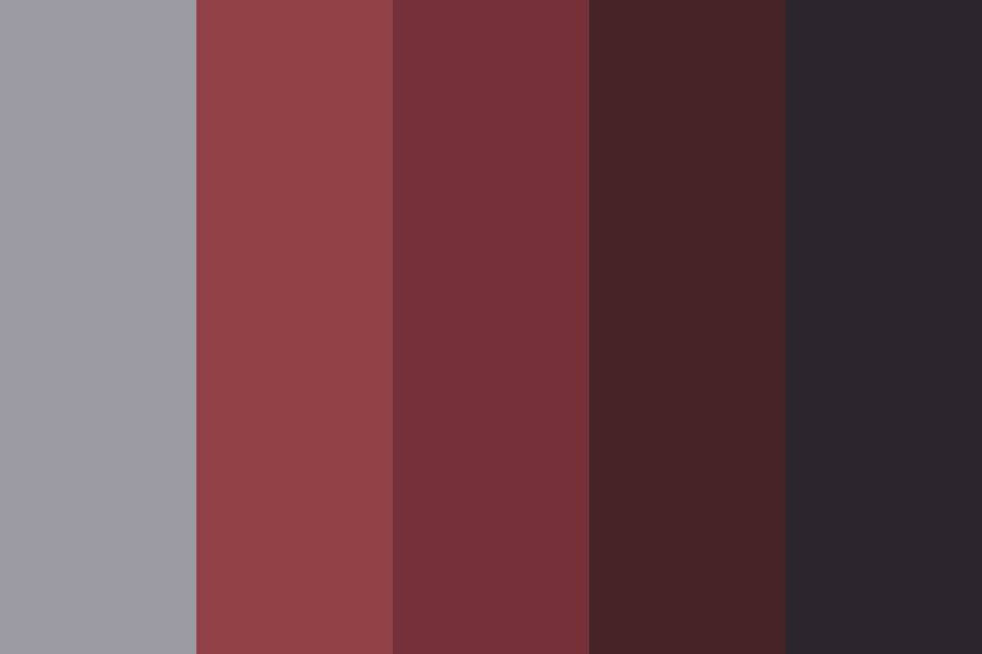 devils heart color palette