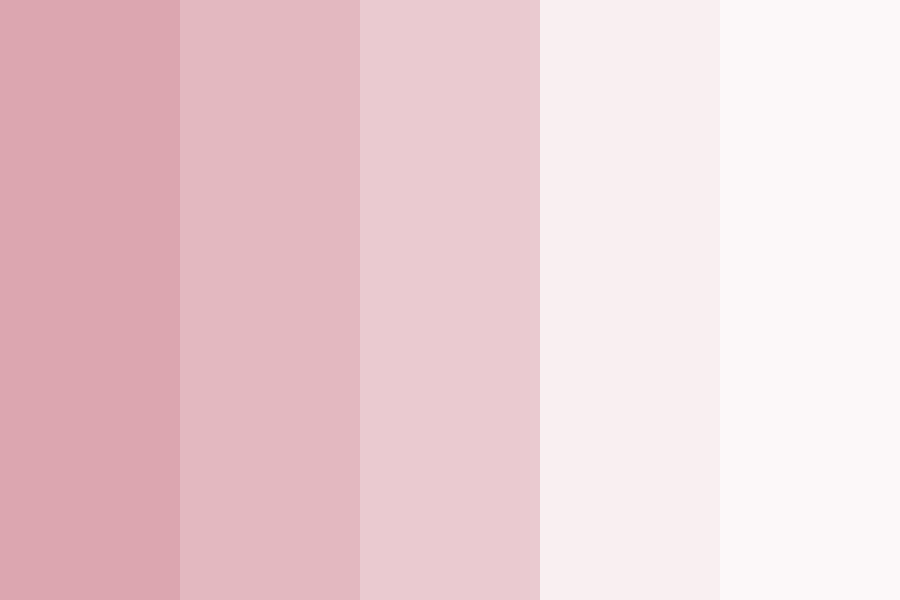rosiest of roses color palette