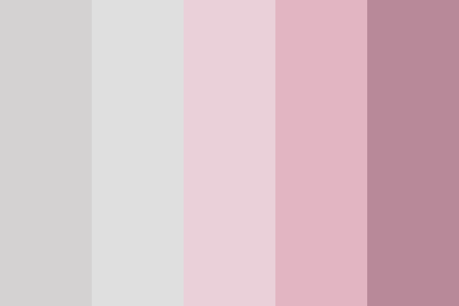 Pink and Grey Color Palette