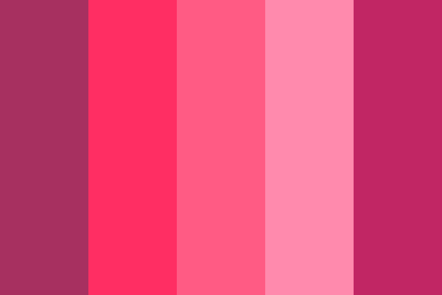 Different Shades Of Pink Color Palette | vlr.eng.br