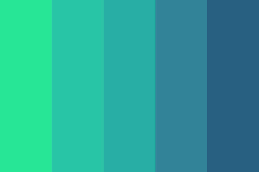 under sea Color Palette