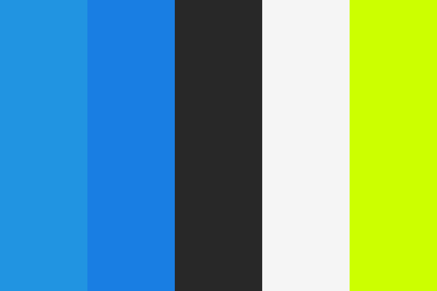 Weblouhos color palette