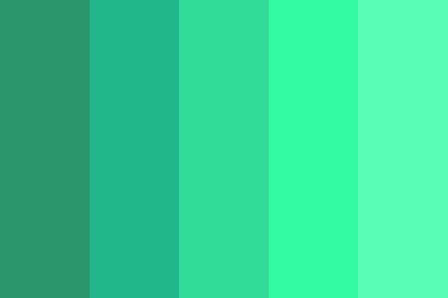 Seafoam Green Color Scheme