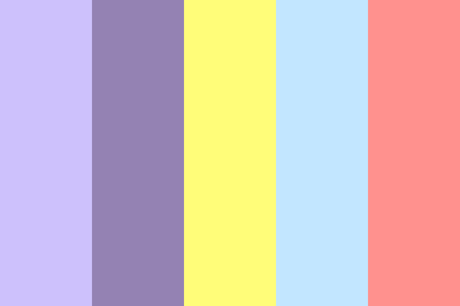 Eyeless- Favorite Colors color palette