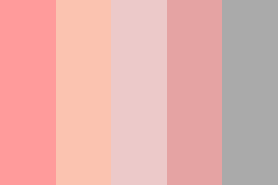 Soft Red Color Palette