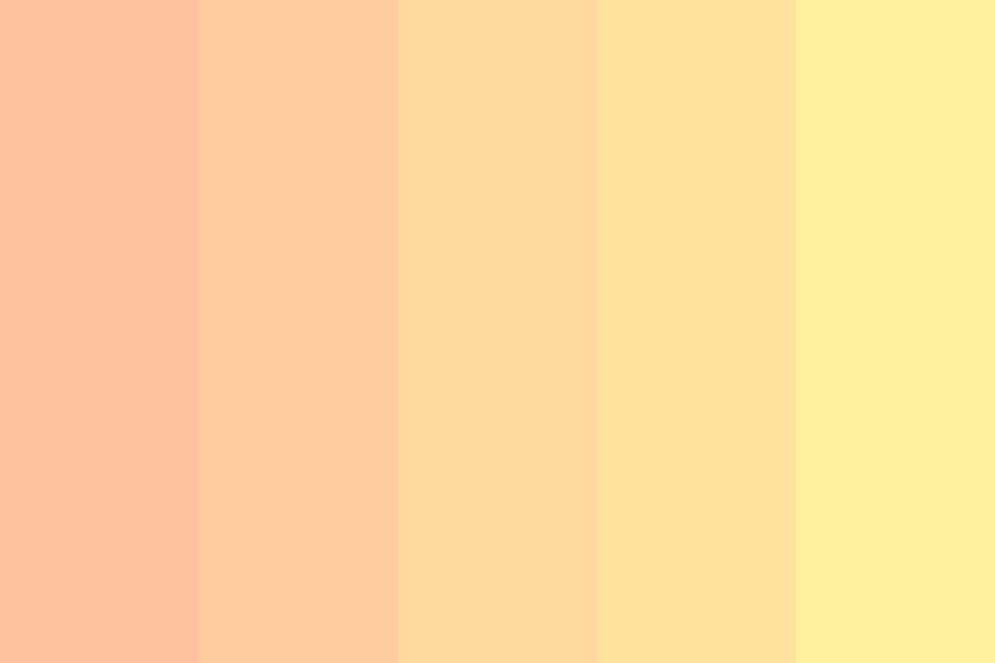 Palette #2 Orange - Yellow Color Palette
