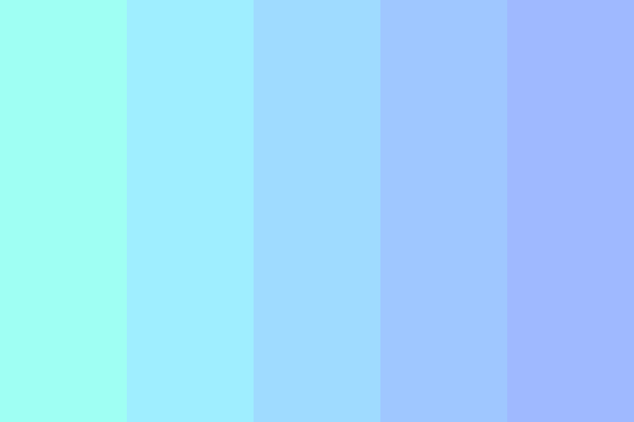 Palette #5 Cyan - Blue Color Palette