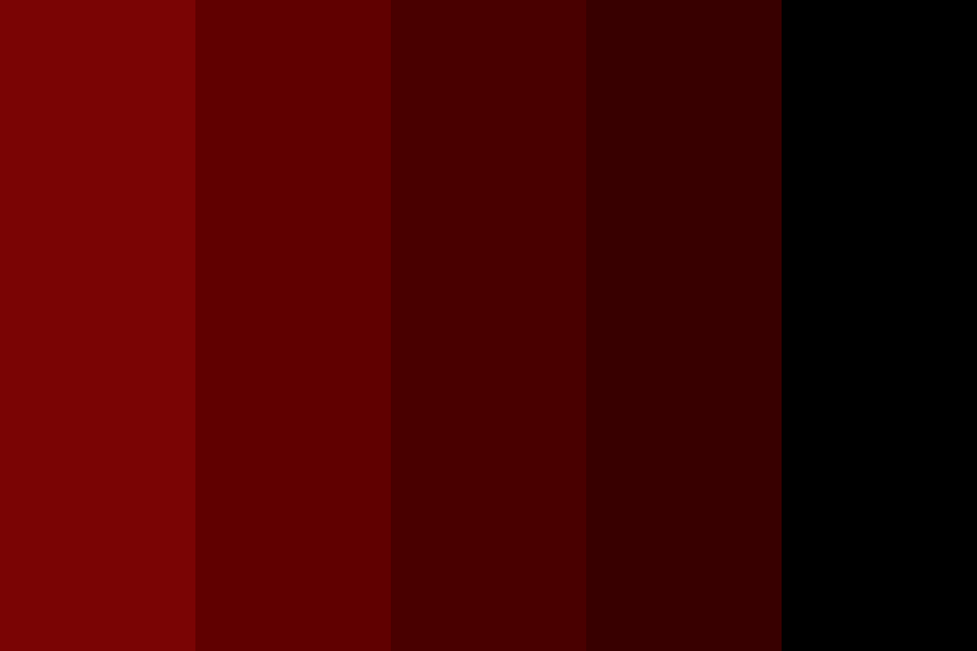 Dark Red to Black Color