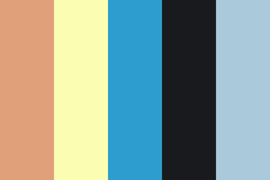 sly blue color palette