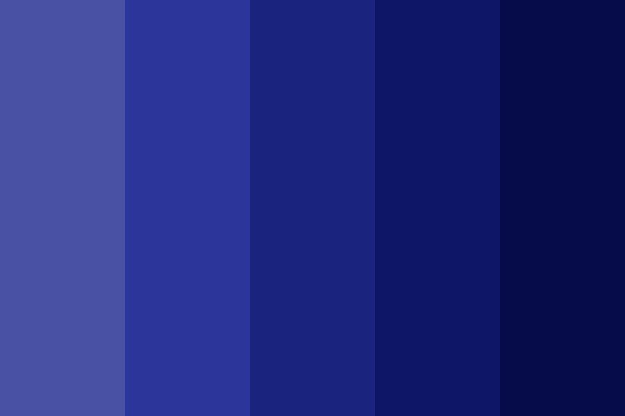 Indigo Blue - Charles Correa Color Palette