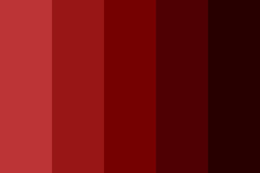 Red Dark - Charles Correa color palette