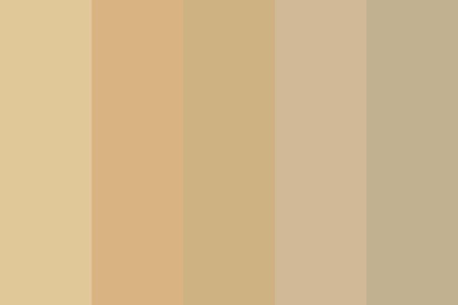 Soft Brown Color Palette