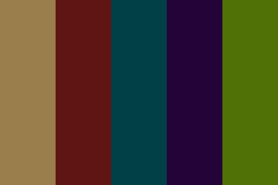 nothing to say color palette