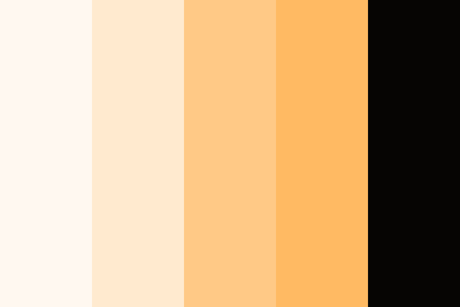 orange creamy Color Palette
