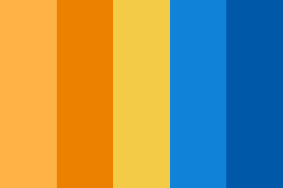 Canva Social Orange Color Palette