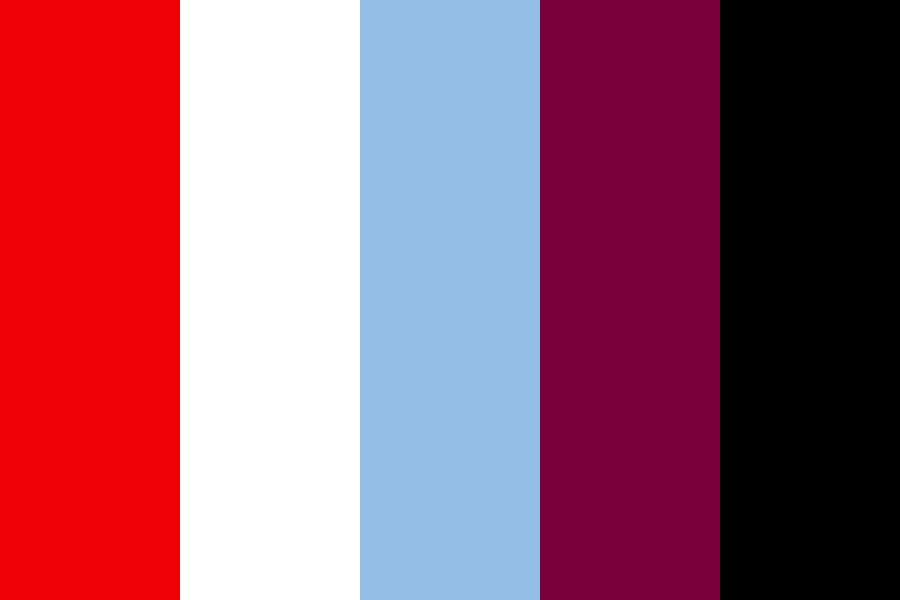 Premiership colours color palette