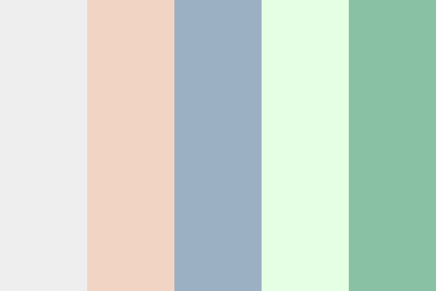 Natural Pastel Good Taste Color Palette