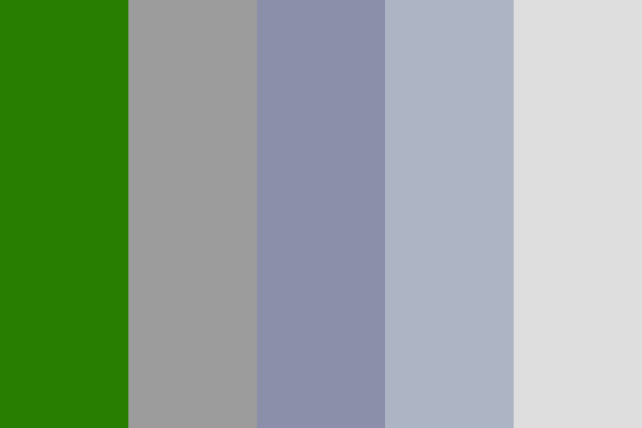 Foggy Dusk color palette