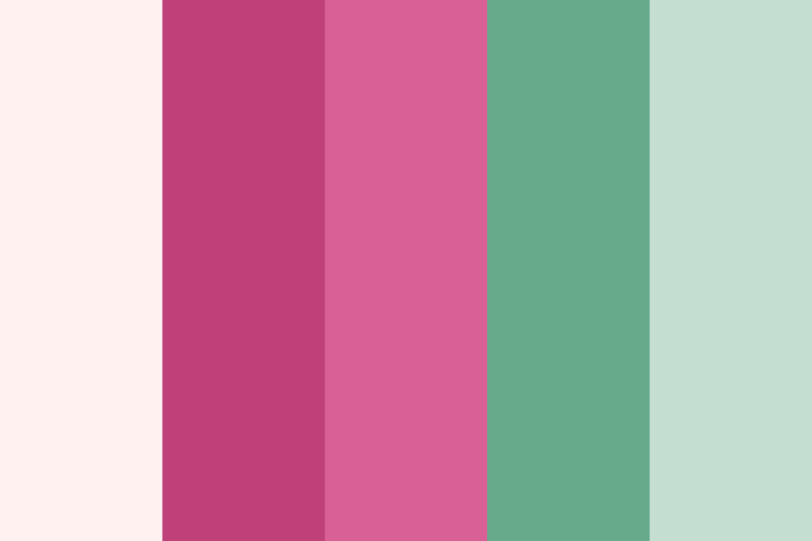 Sakura Blossom color palette
