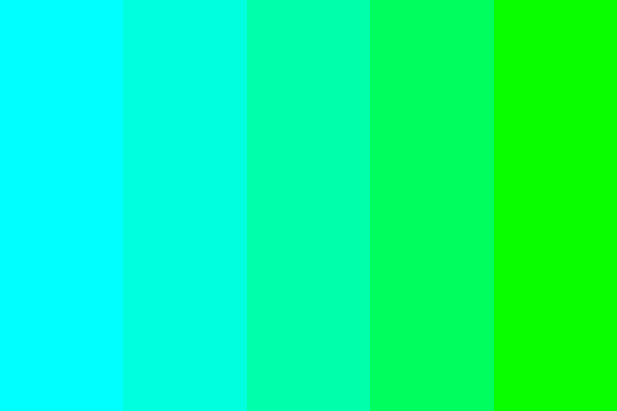 Blue Green Color Palette