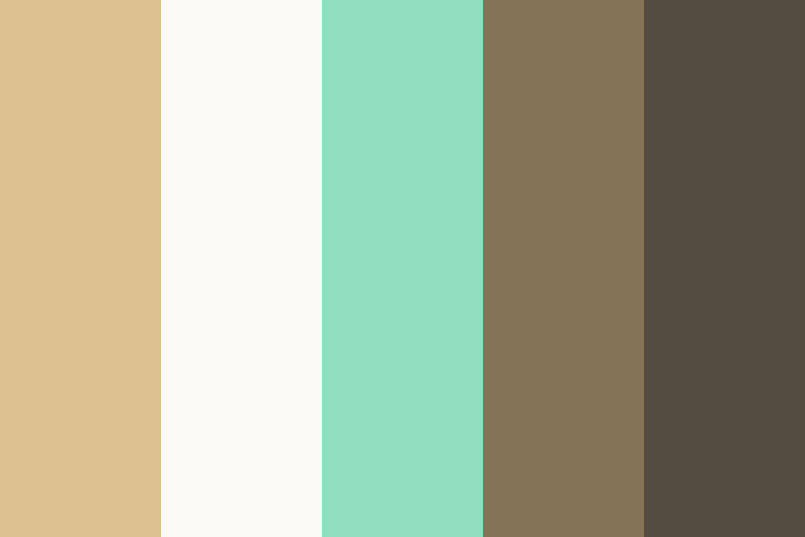 Powder and yoga color palette