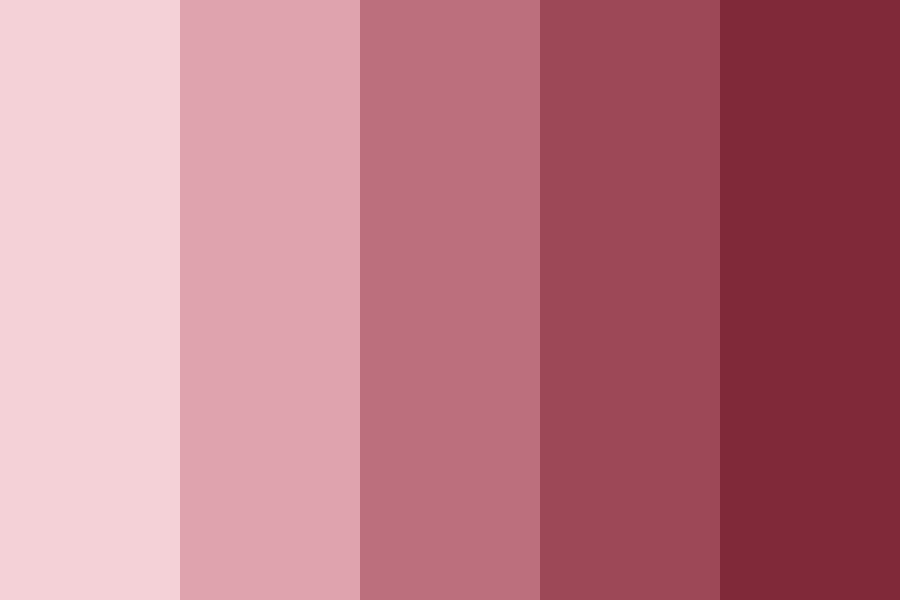 Website Accessory Colors Reds Color Palette