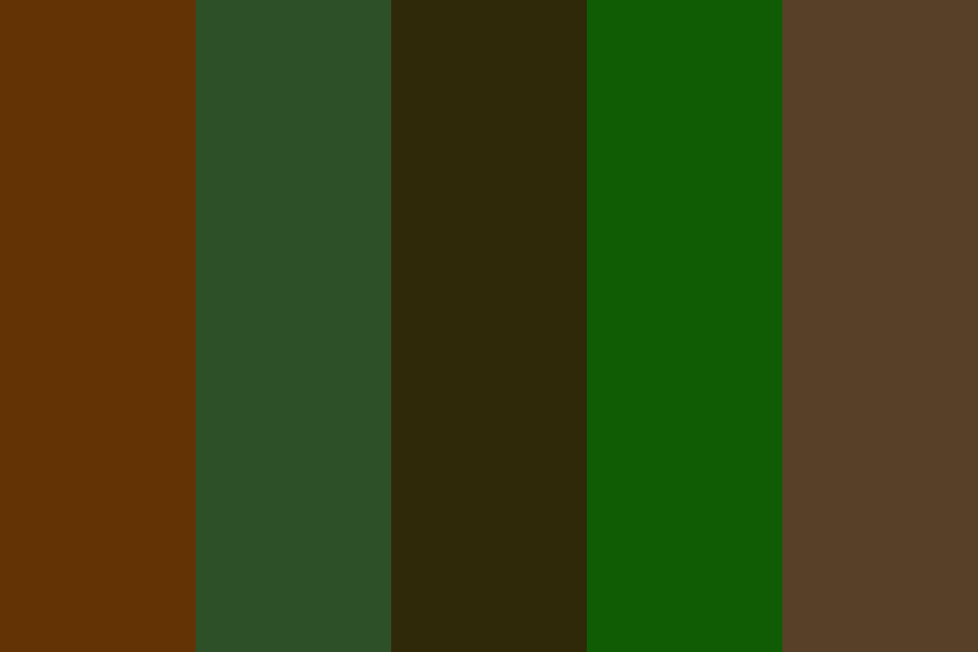 Amazon Rainforest Color Palette