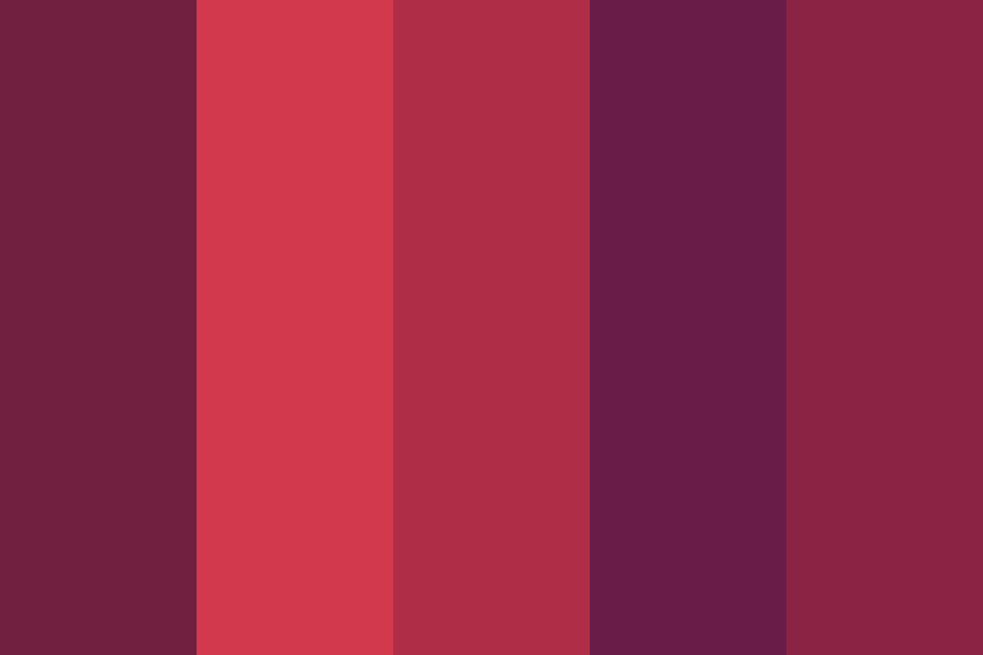 Red And Purple Color Palette